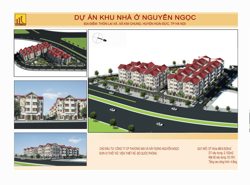 Dự án Khu Nhà ở Thấp tầng Nguyễn Ngọc